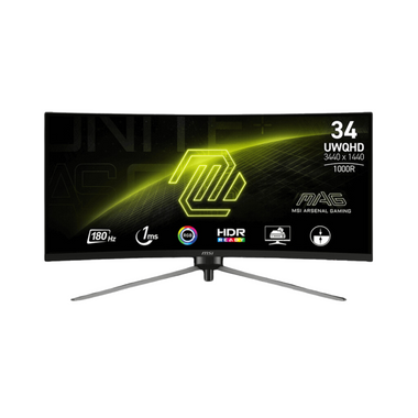 MSI MAG 345CQR 34" Curved Gaming Monitor